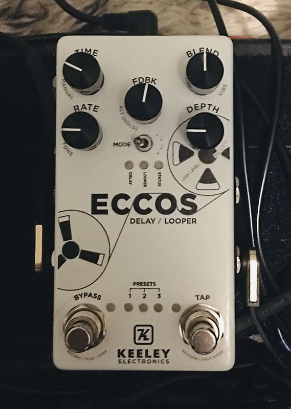 Keeley ECCOS NeoVintage Tape Delay Reverb UK