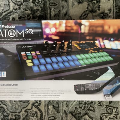 PreSonus ATOM SQ Keyboard/Pad Hybrid MIDI Keyboard/Pad Performance and Production Controller image 6