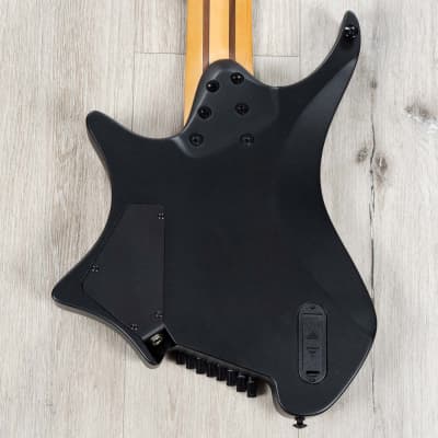 Strandberg Boden Metal NX 8 Multi-Scale Headless 8-String Guitar, Black Granite image 15