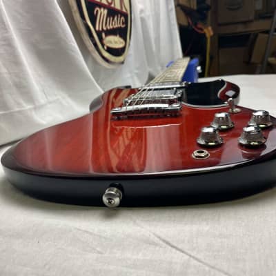 Gibson HSGS17C6CH1 SG Standard HP High Performance Guitar with Case 2016 - Cherry Burst image 9