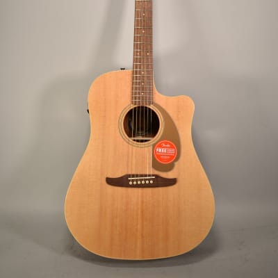 2020 Fender California Traditional Series Redondo Player Natural Finish Acoustic Guitar for sale