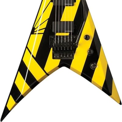Washburn Parallaxe 6-String Electric Guitar, Black-Yellow Washburn Parallaxe 6-String Electric Guitar, Black-Yellow