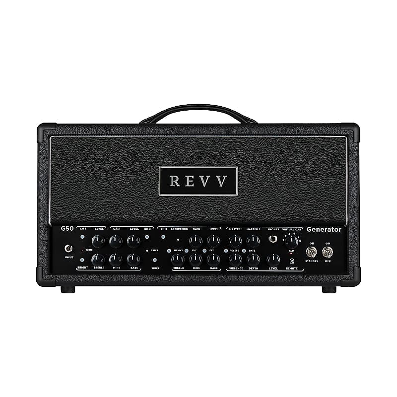 REVV Generator G50 3Channel 50Watt Guitar Amp Head 2024 Reverb