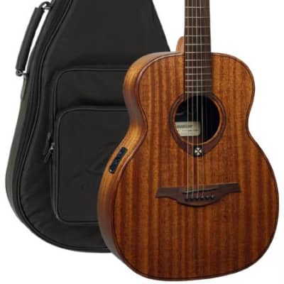 Lag TRAVEL-KAE Tramontane Acoustic Electric Travel Guitar. Khaya