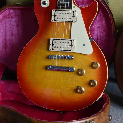 CLEAN 1980 Tokai Love Rock LS-60 Cherry Sunburst w/Lifton Style Hardcase, Made in Japan, MIJ, Lawsuit image 5