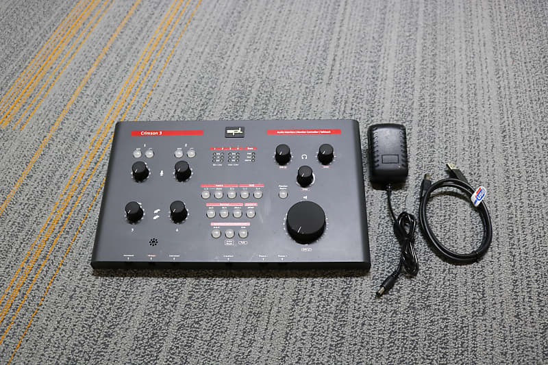 SPL Crimson 3 Audio Interface Monitor Controller Talkback Reverb