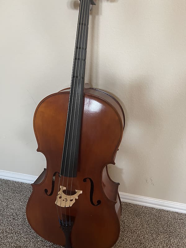 Etude EC10044OF Student Series 4/4 Full-Size Cello Outfit 2010s - Natural image 1