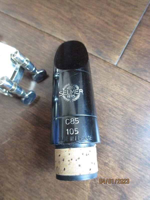 Selmer C85 105 Clarinet Mouthpiece. Made In France | Reverb