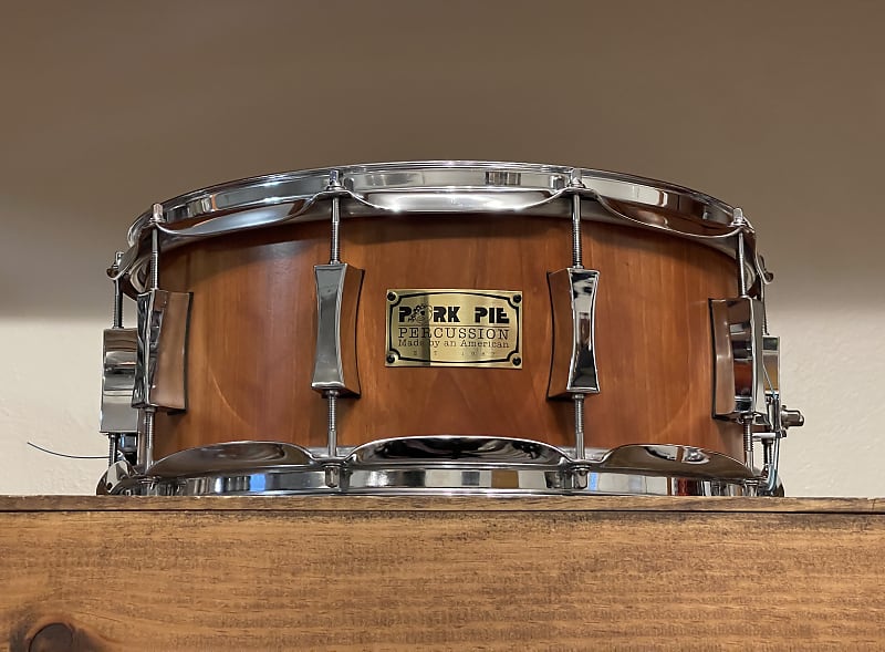 2006 Pork Pie USA Aged Maple 6"x14 Custom Snare Drum image 1