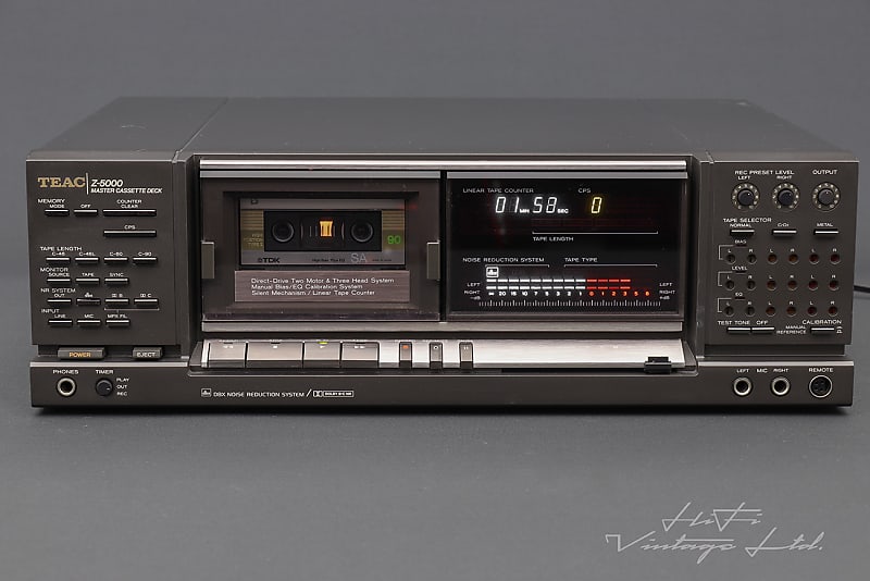 teac 3head cassette deck