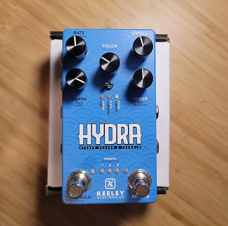 Keeley Hydra Stereo Reverb & Tremolo