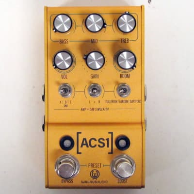 New Old Stock Walrus Audio Mako Series ACS1 Amp + Cab Simulator Mk I W/ Original Box and Manual VGC image 1