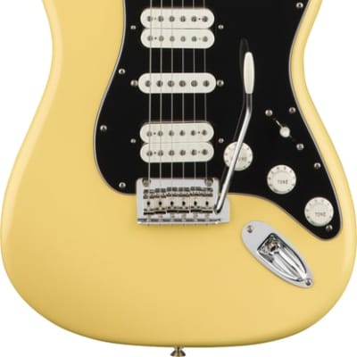 Fender Player Stratocaster HSH Electric Guitar Buttercream image 1