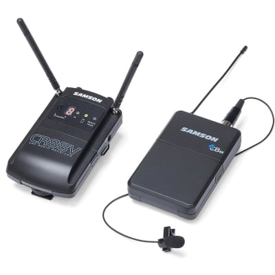 Samson Concert 88 Camera UHF Wireless Lavalier Microphone System, Includes CR88V Micro Receiver, CB88 Beltpack Transmitter, LM10 Lavalier Microphone, image 5