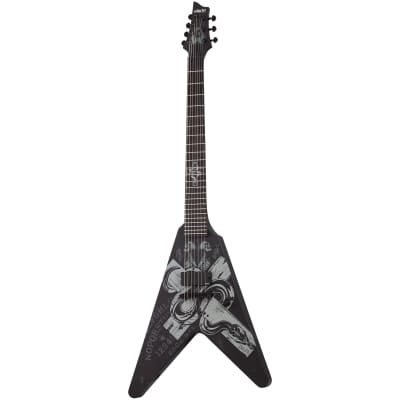 Schecter Chris Howorth V-7 Satin Black SBK B-Stock 7-String Electric Guitar V7 V 7 image 1