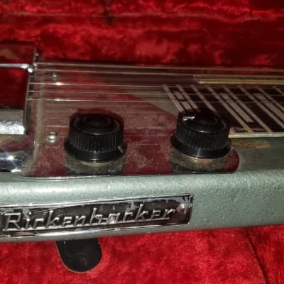 Rickenbacker  Slide guitar Gray, silver image 2