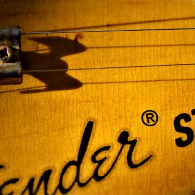 Fender Stratocaster Relic Gold Sparkle Nitro Texas Specials image 12