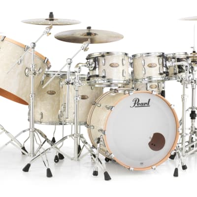 Pearl Session Studio Select 24"x14" Bass Drum w/o BB3 Bracket NICOTINE WHITE MARINE PEARL STS2414BX/C405