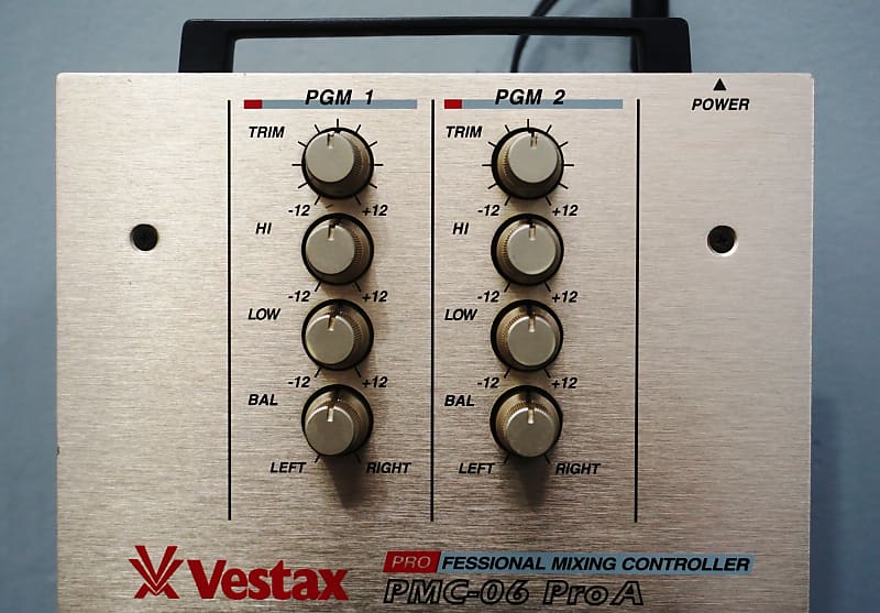 Vestax PMC-06 Pro A Slim Professional Mixtick DJ Mixer Mixing | Reverb