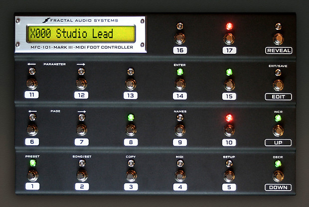 Fractal Audio MFC-101 Mark III MIDI Foot Controller