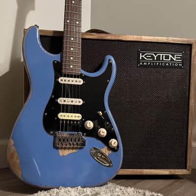 Big River/Fender HSS Stratocaster**Lake Placid Blue Nitro Relic**Suhr HSS Pickups (ML’s + SSV)** Coil Tap image 1