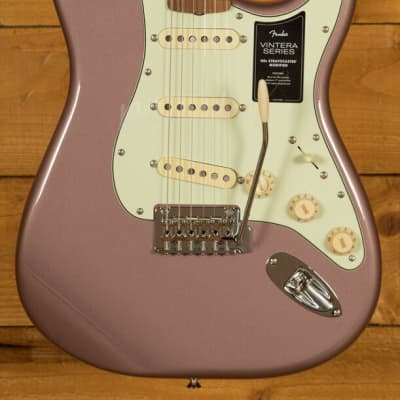 Fender Vintera '60s Stratocaster Modified | Pau Ferro - Burgundy Mist Metallic image 1