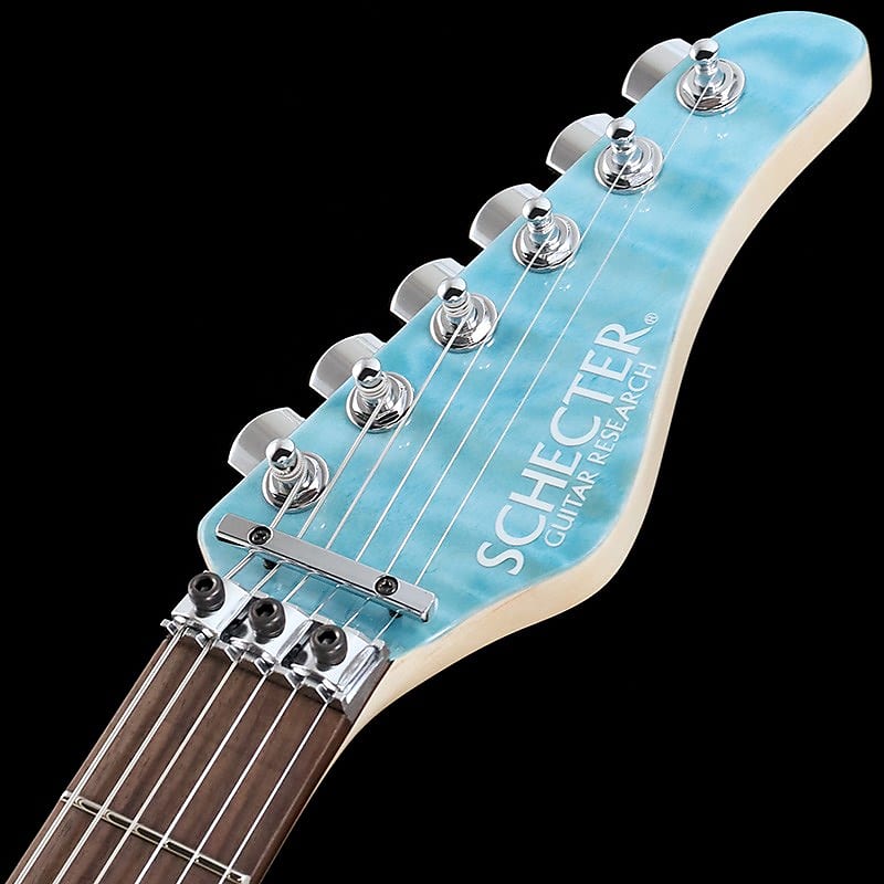 SCHECTER SD-2-24-AL (Aqua Blue/Rosewood) -Made in Japan