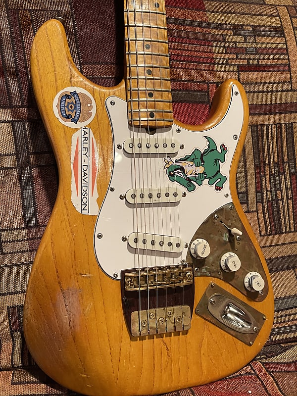 Rusch Custom Guitars Jerry Garcia inspired Alligator image 1