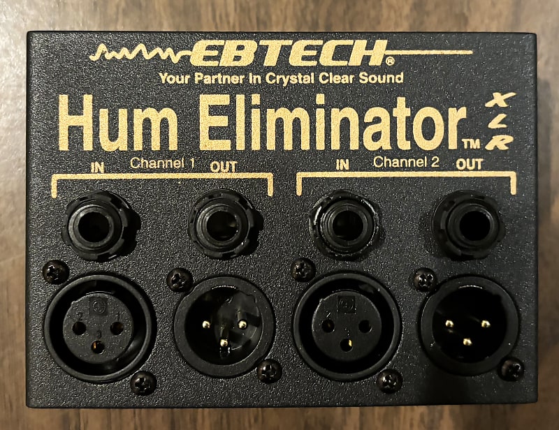 Ebtech HE - 2 - XLR - Dual Channel Hum Eliminator | Reverb