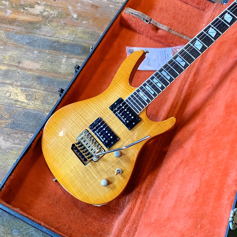 Jackson Stars NASL-160 Amber burst charvelle original mij