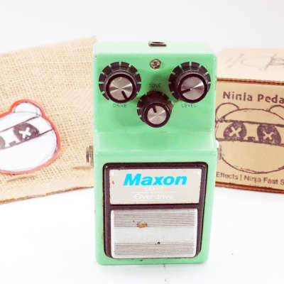 Vintage 1979 Narrow Box Maxon OD-808 Overdrive- Rare Ibanez TS-808