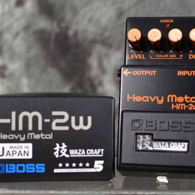 Boss HM-2w Heavy Metal Waza Craft Distortion Pedal w FAST Same Day Shipping! image 1