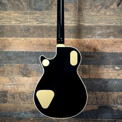 Gretsch G6134TG Limited-edition Paisley Penguin Electric Guitar - Blackburst over Black and Silver Paisley Sparkle #46 image 5