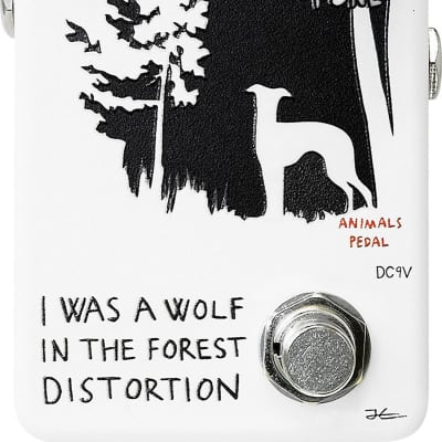 Reverb.com listing, price, conditions, and images for animals-pedal-i-was-a-wolf-in-the-forest-distortion