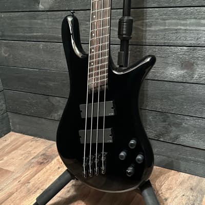 Spector NS Dimension 4 String Multi Scale Electric Bass Guitar - Black image 3