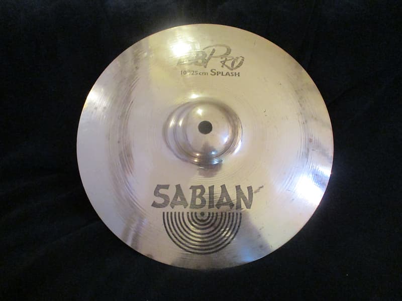 Sabian B8 Pro 10 Inch Splash Effects Cymbal, Brilliant Finish Reverb