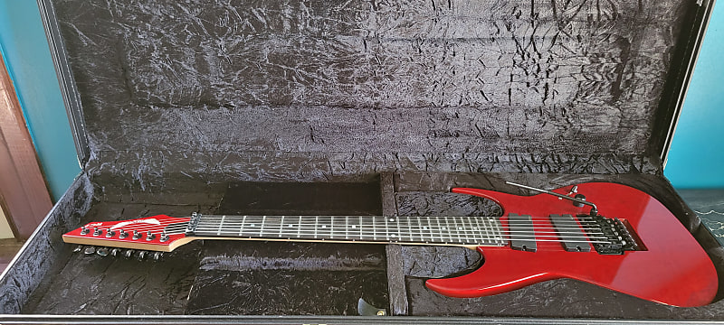 Dean usa RC7 padauk rusty cooly モデル　ギター Dean Guitars USA Rusty Cooley RC7 Flame Top Custom Oil