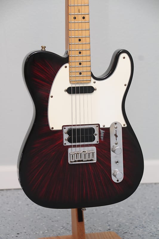 Rare '92 Fender Telecaster Plus in Firestorm Red with Maple Fretboard image 1