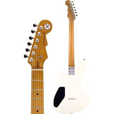 Reverend Billy Corgan Signature Electric Guitar Satin Pearl White image 4