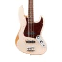 Fender Artist Series Flea Jazz Electric Bass Roadworn Shell Pink With Gig Bag
