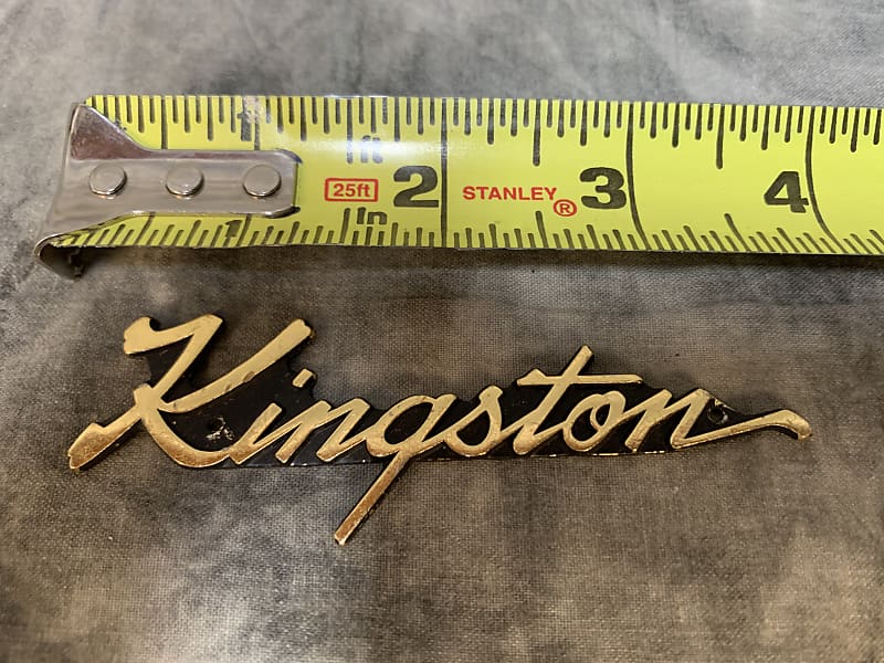 Kingston Guitar Logo Badge | Reverb