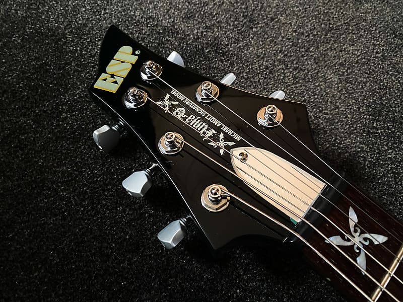 ESP Michael Amott Ninja V 2006 Black - EXCELLENT condition +