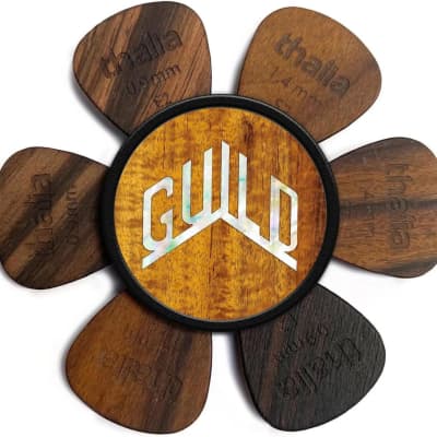 Thalia Pick Puck Guild Officially Licensed Guitar Pick Holder Black