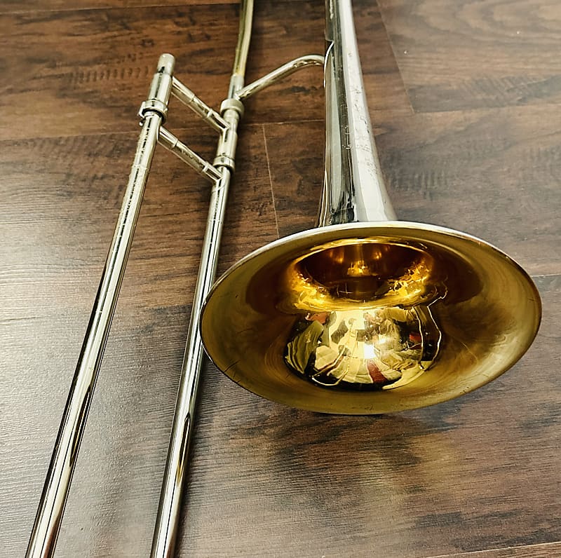 King 3B Concert Silversonic TENOR Trombone 3B SKB case Reverb