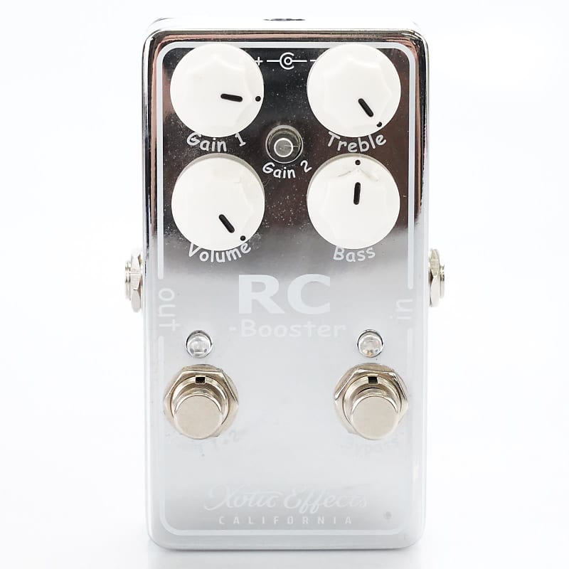 Xotic Effects RC Booster V2 Boost Overdrive Effect Pedal w/ MXR Cable #51314