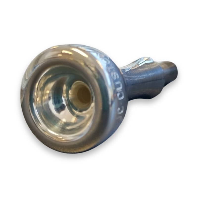 JC Custom Trumpet Mouthpiece Model Resonance - Size B1 5 (1) - Finished in  Silver