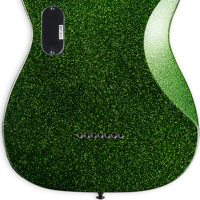 ESP LTD SCT-607 Stephen Carpenter Baritone Electric Guitar, Green Sparkle w/Case image 4