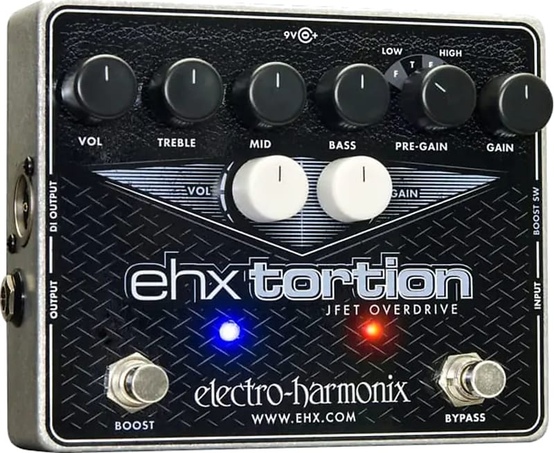 Electro Harmonix Tortion JFET Overdrive/Distortion Pedal image 1