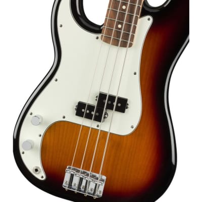 Fender Player Left Hand P.Bass Three Tone sunburst image 2