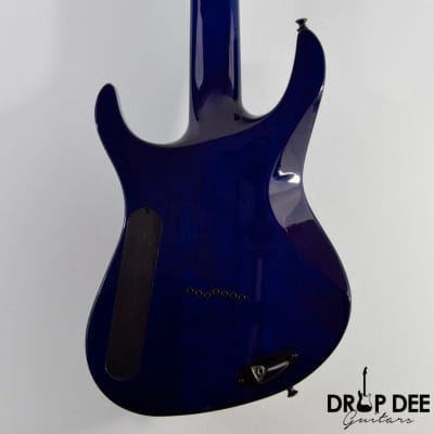 Jackson Pro Series Signature Chris Broderick Soloist HT7P 7-String Electric Guitar - Transparent Blu image 11